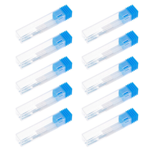 60Pièces Aiguilles Machine À En Plastique Bleu Usage Polyvalent 1