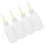 8Pcs Transparent Precision Needle Tips Glue Bottles for DIY Craft Glue 1