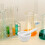 3Pcs White Durable Enamel Research Bowl with Rod for Lab Use 11