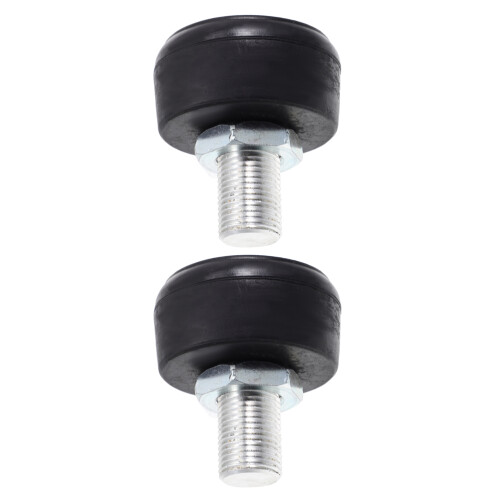 6Pcs Black Rubber Toe Plugs Adjustable Roller Skate Stoppers for Quads 2