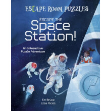Escape Room Puzzles Escape the Space Station by Em Bruce Hardcover Boo