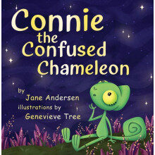 Connie the Confused Chameleon by Jane Andersen Hardcover Book