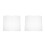 2Pcs Clear Fan Shape Book Weight Page Holders for Office Use 7