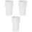 3Stk PVC Pool Schlauchkupplung Weiß Gewinde 5
