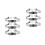 6Stk Babysitz Gurte Hochstuhl Gurt Verstellbar Nylon 4