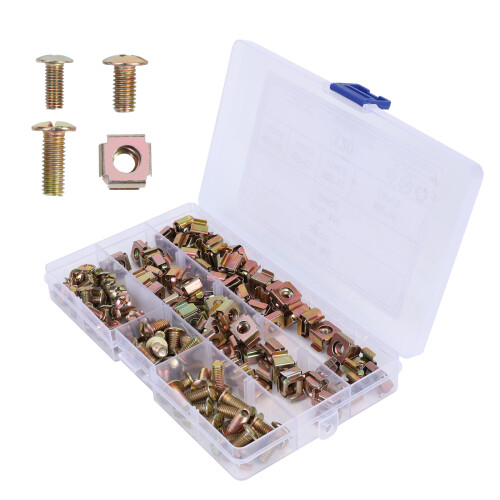 240Stk Set Carbon Stahl Float Lock Muttern Mit Für Haushalt
