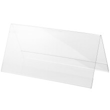2Stk Acryl Tischaufsteller Transparent Für Hochzeiten Und Firmenevents