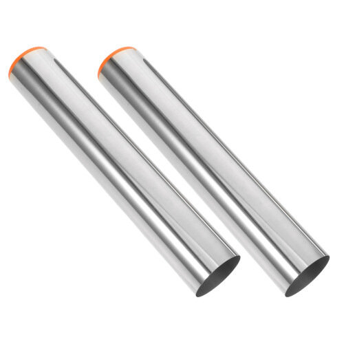 4Stk Fleischspießer Wurstpicker Sicherer Kababmaker Silber 2