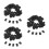 1500Pcs Black Washable Polyester Size Labels for Clothes and Costumes 5