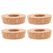 8Stk Hydrokultur Holzdeckel Khaki Für Vase Mit Lüftungslöchern