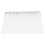 2Stk A5 Organizer Binder Cover Acryl Weiß Abnehmbar Langlebig 2