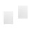 2Stk A5 Organizer Binder Cover Acryl Weiß Abnehmbar Langlebig 8