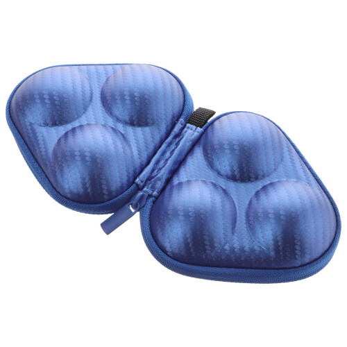 3Stk Tischtennisball Etui Polyester Tragbar Schutztasche 2
