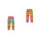 2Stk Stylish Baumwollleggings Für Bunt Elastisch Frühling 3