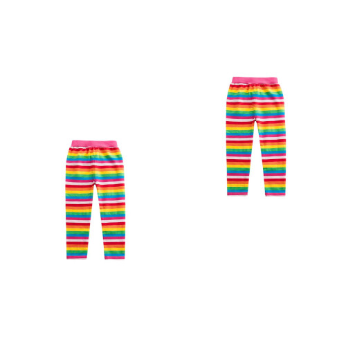 2Stk Stylish Baumwollleggings Für Bunt Elastisch Frühling 2