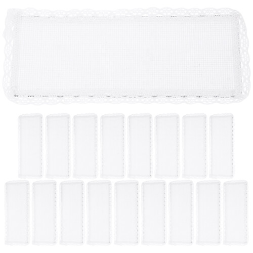 60Pièces Kit Marque-Pages Creux En Polyester Pour Broderie DIY