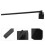 4Pièces Accessoire Noir Extincteur Manche Long Acier 11