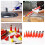 1Ensemble Kit De De Calfeutrage En Acier Inoxydable Rouge Durable 3