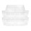 2Pièces Boîte D'élevage Poisson Transparent ABS Léger Avec Ventouses 11