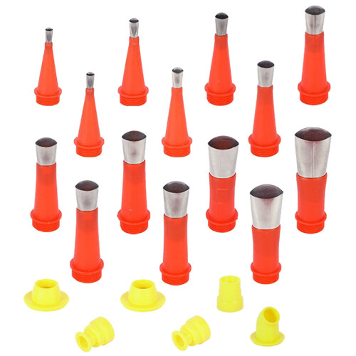 1Ensemble Kit De De Calfeutrage En Acier Inoxydable Rouge Durable