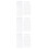 60Pièces Kit Marque-Pages Creux En Polyester Pour Broderie DIY 10