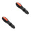 2Pcs Hand Drill Woodworking Drill for Repairing Black 9