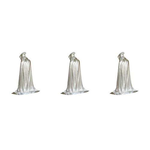 3Pièces Cape À Argentée Halloween Unisexe Costume Original 2