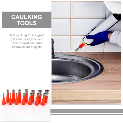 1Ensemble Kit De De Calfeutrage En Acier Inoxydable Rouge Durable 1