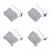 4Pièces Coussin Chauffant Pour Pieds Doux, Usage Maison Bureau 4