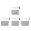 4Pièces Coussin Chauffant Pour Pieds Doux, Usage Maison Bureau 9