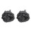 2Pièces Ruban Gingham Volanté Élastique Noir Pour Accessoires Couture 9