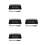 4Pièces Conteneur Beurre Noir Couvercle Couteau 5