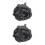 2Pièces Ruban Gingham Volanté Élastique Noir Pour Accessoires Couture 4