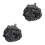 2Pièces Ruban Gingham Volanté Élastique Noir Pour Accessoires Couture 5