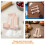 6Pièces Moules Mini Bois Beige Lisse Sécurisé Accessoires 7