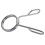 3Pcs Multipurpose Clips Silver Barbell and Dumbbell Clamps 3