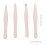 8Pcs Tweezer Clips Stainless Steel Precision Eyebrow Tools 11