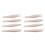8Pcs Tweezer Clips Stainless Steel Precision Eyebrow Tools 8