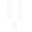 10Pcs Inflatable Clear Plastic Leg Mannequin Display for Retail Use 6