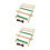 2Sets Beige Handcraft Weaving Loom Durable DIY Yarn Knitting Machine 10