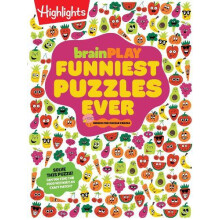 brainPLAY Funniest Puzzles Ever Paperback Book
