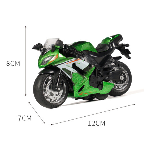 Legierung Motorrad Spielzeug Maßstab 1:14
