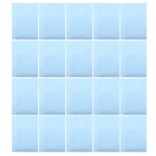 250Stk Nägel Kunstmatte Maniküre Tischtuch Holzstoff Blau