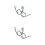 2Stk Chopper Bobber Federn Silber Langlebig 8