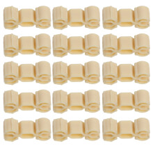 60Stk Khaki Kunststoff Schienenclips Für Spielzeug Kinder