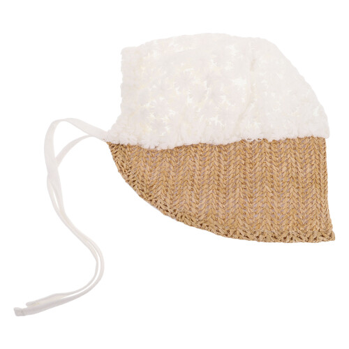 2Pcs Hats Multi Color Daisy Design Breathable Princess Style 2