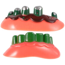 4Sets Resin Falsche Zähne Halloween Kostüm Party