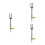 3Stk Professionelle Metall Violinbogen Für Violine & Viola 7