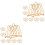 2Sets Edle -Untersetzer Mit Halter Gold, Für Und Getränke 8