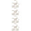 12Pièces Présentoir Figurine Ajustable Transparent Plastique ABS 10